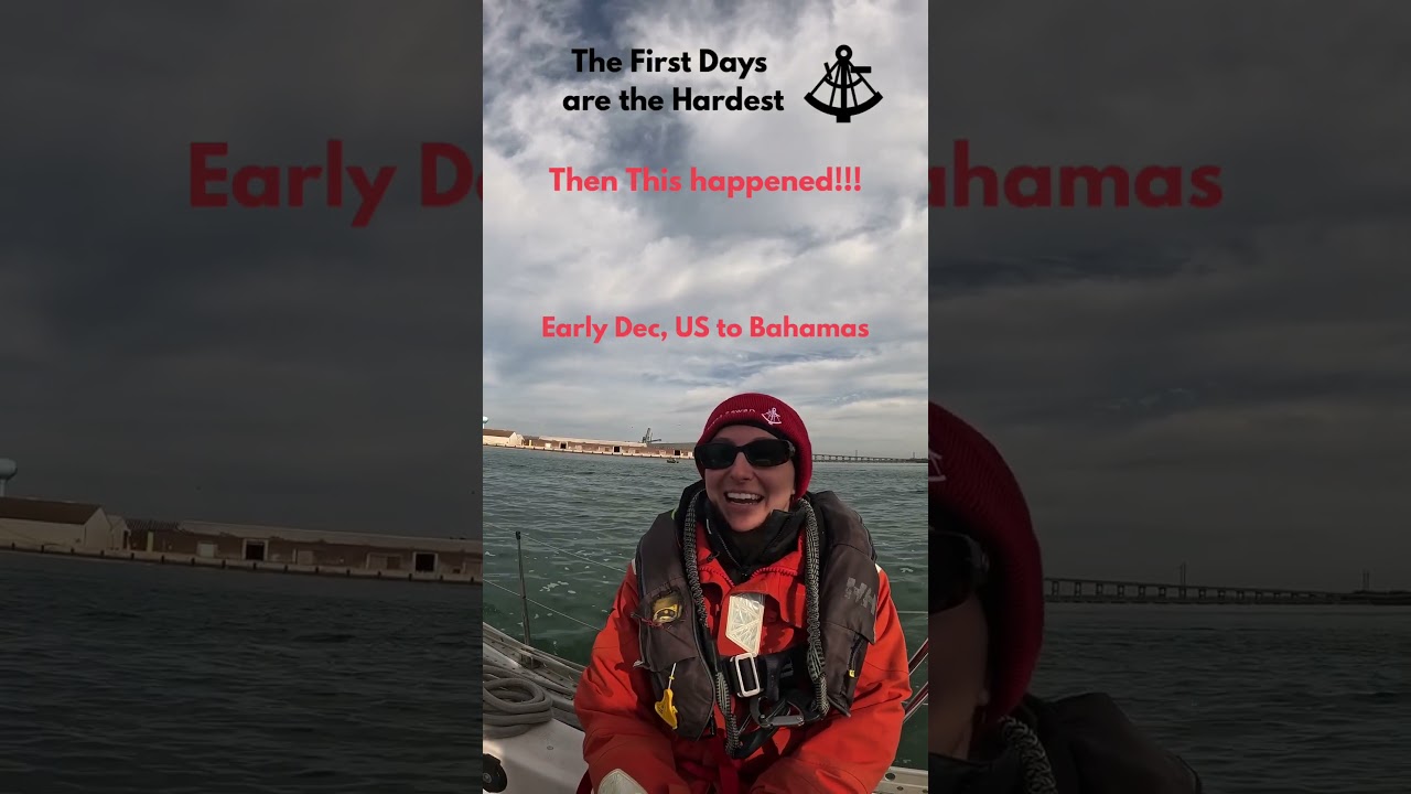 ⁣First offshore | Rounding Cape Hatteras #offshoresailing  #sailing #1sttimer