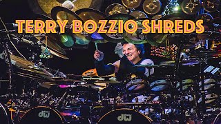 FIRST EVER DRUMMER SHRED!!! Terry Bozzio Shreds