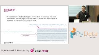 Celebrity DeepVBA: A GCN approach for malicious code detection | Dor Livne - Check Point (May 2022) Wealth