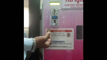 NAPKIN VENDING MACHINE