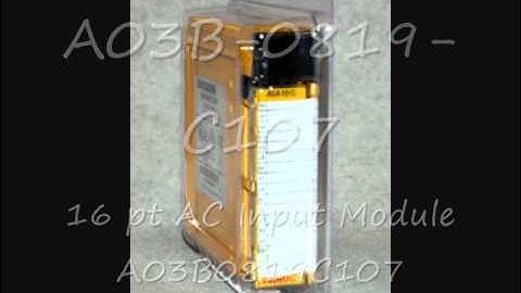 A03B-0819-C107 In Stock! Call (919) 624-6648 Fanuc CNC Input Module AIA16G 115VAC