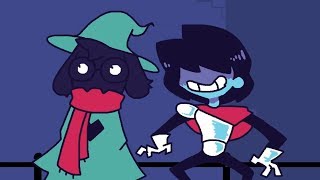 Kris hugs Ralsei【 Deltarune and Undertale Comic Dubs 】