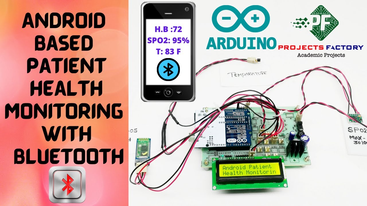 Android Based Patient Health Monitoring With Bluetooth - YouTube