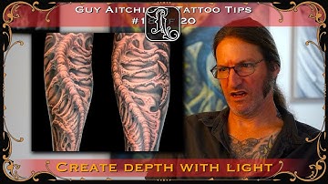 Lighting Techniques for Tattoo Depth | Guy Aitchison Tattoo Tips (18/20)