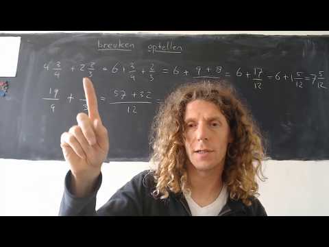 Video: Wat is een voorbeeld van een gemengd getal?