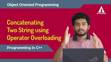 Concatenating two strings using operator overloading in C++ | OOP | KTU