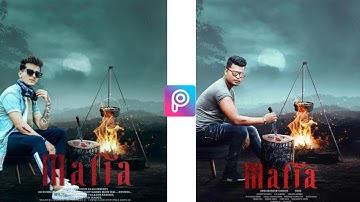 Sonu rajput mafiya photo editing tutorial in PicsArt step by step in hindi
