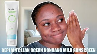 BEPLAIN CLEAN OCEAN NONNANO MILD SUNSCREEN REVIEW | IS IT DARK SKIN & OILY GIRL FRIENDLY?? by benenon 1,117 views 11 months ago 8 minutes, 41 seconds