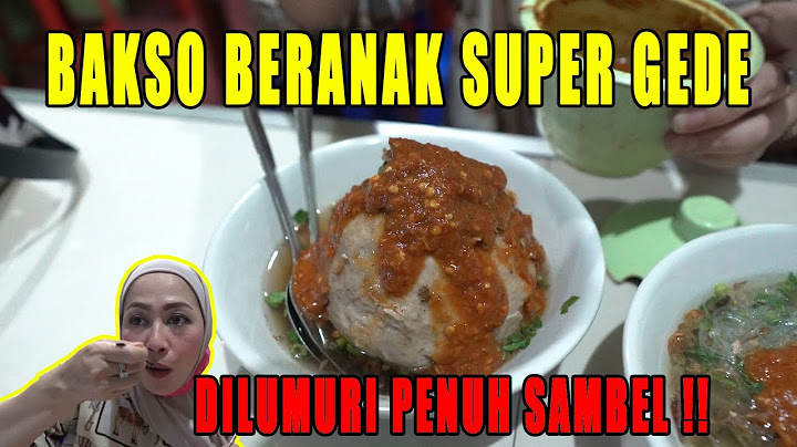 JUMBO CHILDREN'S MEAT BALLS FILLED WITH SAMPEL!!