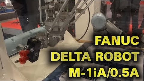 FANUC M-1iA/0.5A delta robot at hi Tech & Industry 2017