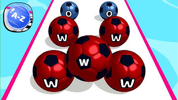 A-Z Run - All Levels Gameplay Android, iOS ( Level 4242 - 4256 )