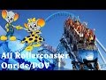 All Rollercoasters POV / Onride Europa Park