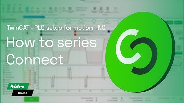 TwinCAT - PLC setup for motion using NC axis libraries | Connect Software V3 | Nidec Drives