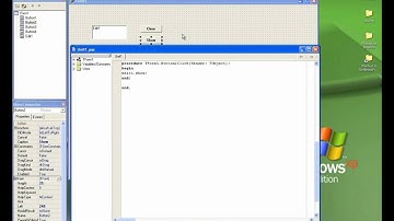 Delphi: clear,close,show,hide operations