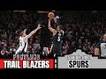 Portland Trail Blazers vs San Antonio Spurs - Full Game Highlights - February 7, 2019