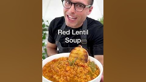 Red Lentil Soup | Wholesome dinner in 30 minutes