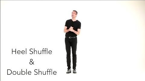 LEARN TAP! SHUFFLE exercise from TAP EXERCISES (www.TapDanceU.com) with Ray Hesselink