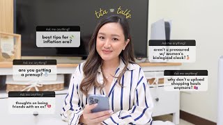 let's talk about money, relationship, career \u0026 adulting | tita talks 🍵