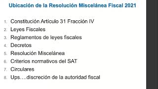 Miscelánea fiscal 2021, Resolviendo dudas??? by Ejecutivo CONTPAQi 42 views 3 years ago 1 hour, 51 minutes