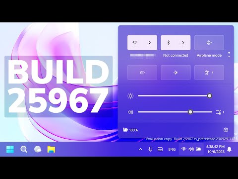 New Windows 11 Build 25967 – New Quick Settings, File Explorer and Start Menu Changes (Canary)