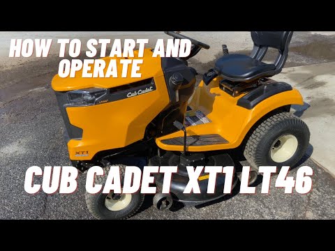 Video: Cub Cadet xt1 roj zoo li cas?