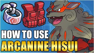 Best Arcanine Hisuian Moveset Guide - How To Use Arcanine Competitive VGC Pokemon Scarlet Violet
