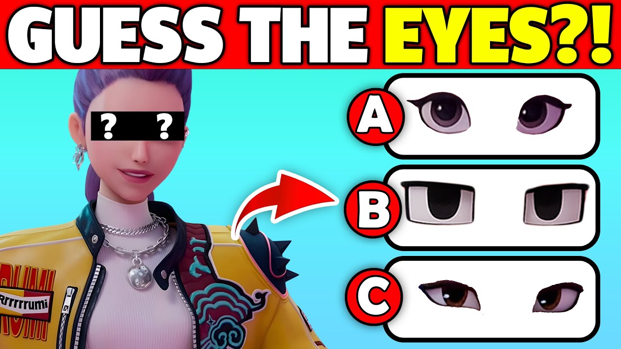 Can You Guess Rumi's Eyes? 👀 | Pick the right one! | 😈 KPOP DEMON HUNTERS Quiz! I Jinu, Baby Saja