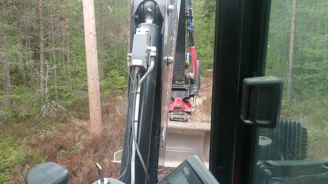 Huddig 1260d Cable offroading