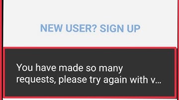 Jio Tv | How To Fix You have made so many requests please try again with v... issue problem solve