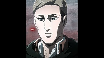 Erwin Smith Saved All | Attack On Titan Edit | Lady Gaga Bloody Mary (Slowed)