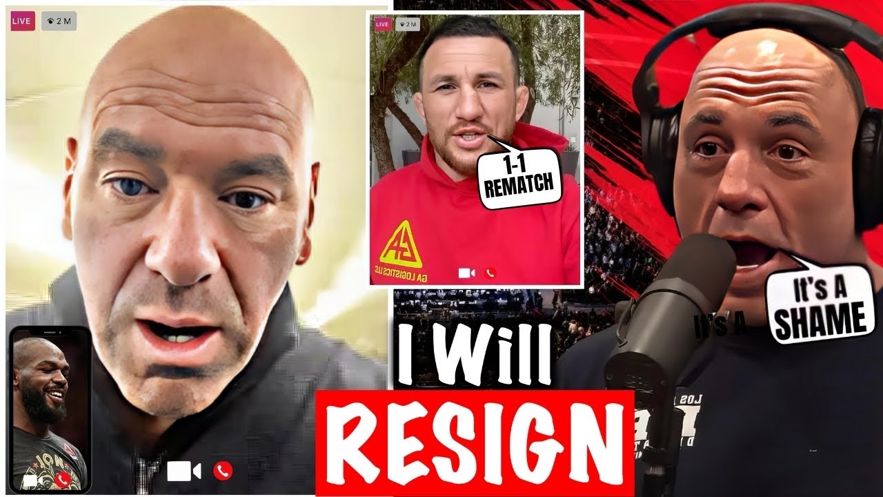 Dana White's THREAT TO LEAVE UFC Shakes Everyone! Joe Rogan FURIOUS