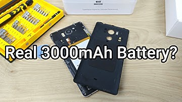 Elephone P9000 - Battery Check & Fingerprint Test!