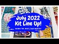 July 2022 Planner Kit Line Up | Pink Diamond Planner Co &amp; Scribble Prints Co | Extra AF this Month!