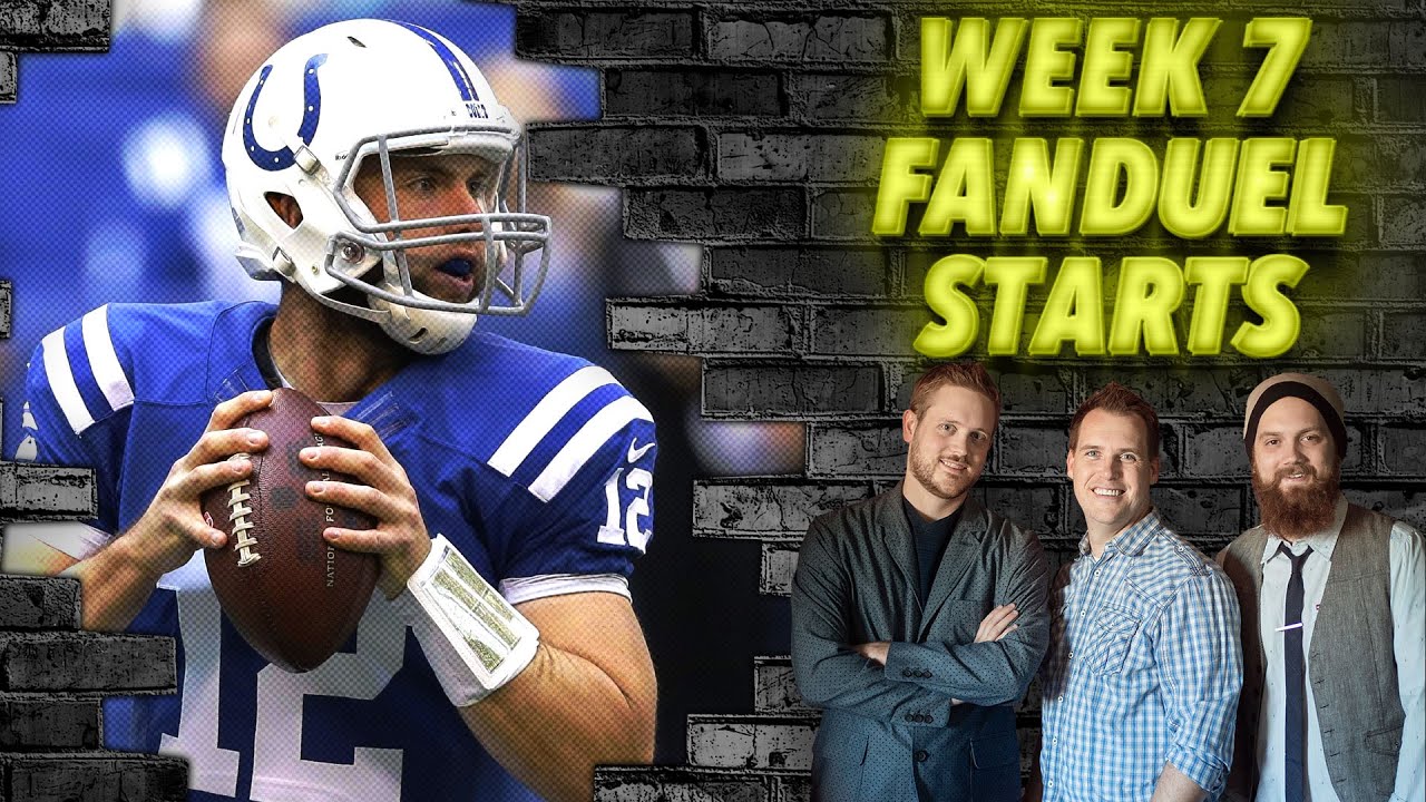 week-7-fanduel-starts-the-fantasy-footballers-youtube