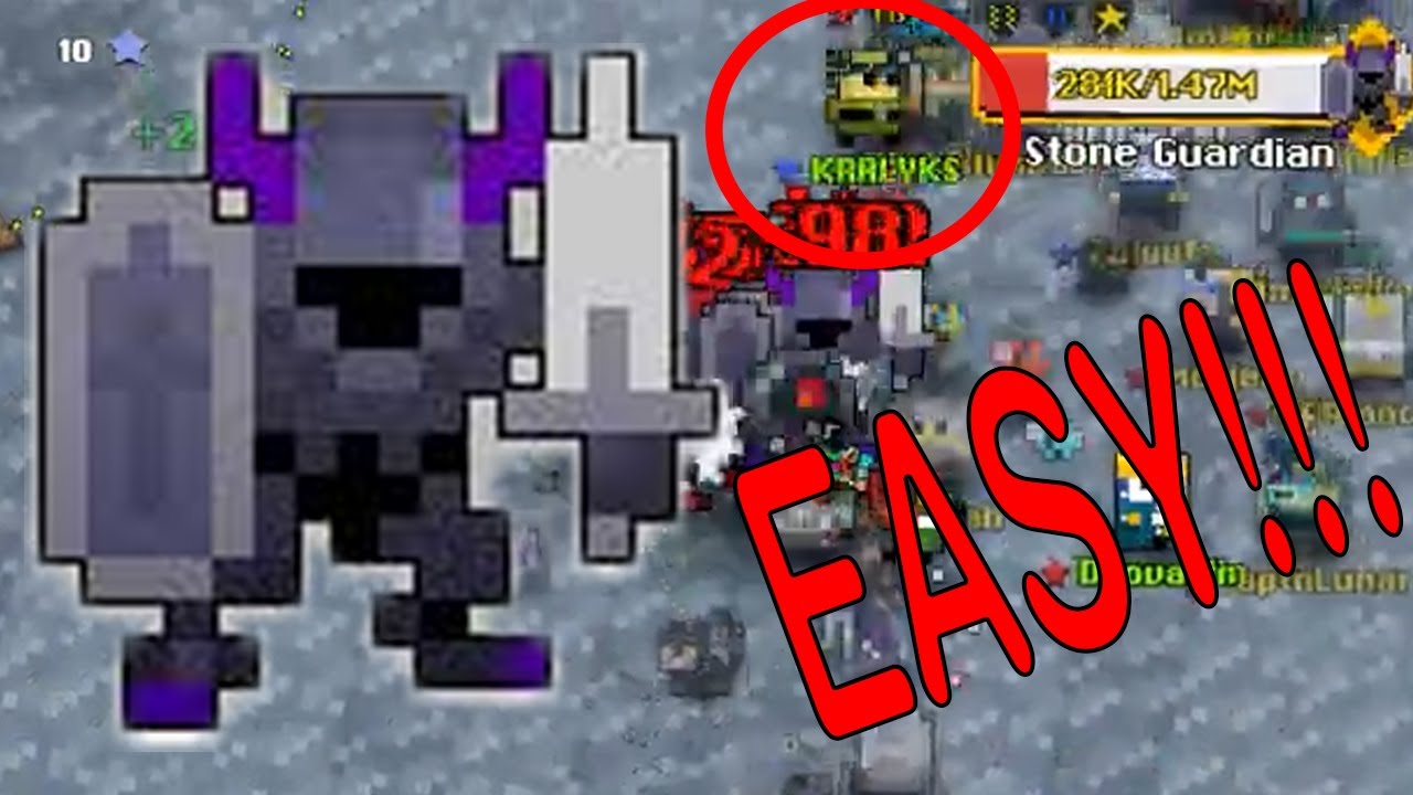 ROTMG EASY STONE GUARDIAN CHEESE! 1 EASY STEP!!!1! YouTube