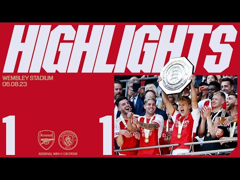 HIGHLIGHTS | Arsenal vs Manchester City (1-1, 4-1 on pens) | Trossard equalises in stoppage time!