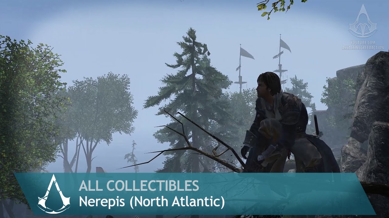 Assassin's Creed: Rogue - Side Memories - Nerepis (All collectibles)