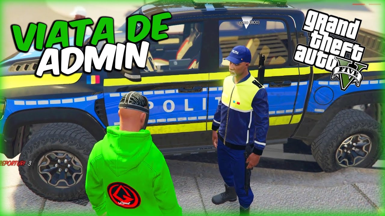 Viata de admin - Fail RP cu POLITIA + a ramas pe - in banca! | OGLand Romania RageMP