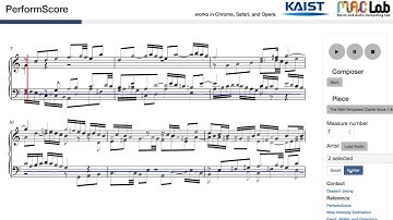 Verovio in ScorePerform