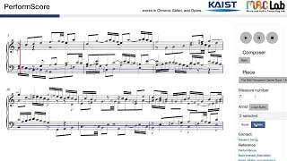 Verovio in ScorePerform