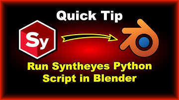 Run Syntheyes Python Export Script in Blender (Quick Tip)