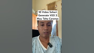 Google VEO 3 Unlimited? Bukan Tapi Sehari 10 Video #googleveo3 #googlegemini #veo3