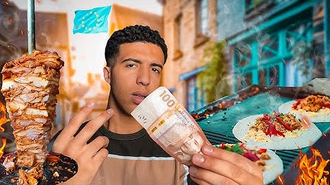 شنو دير ليك 100 درهم في أوروبا 🇪🇺!!