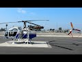 Aerospatiale SA 315B Lama Engine Start Up Takeoff & Landing N315NA