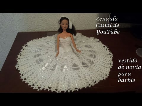 Vestido para Barbie Boda XV años PARTE 2 DIESTROS - YouTube