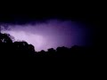 Onweer in Les Trois Taillants