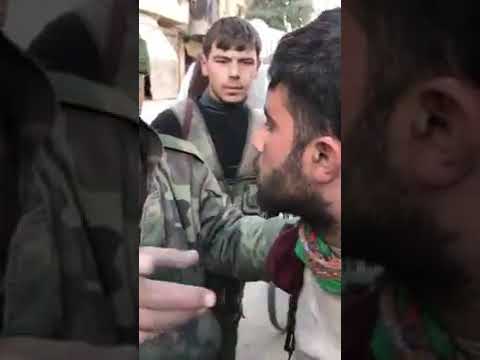 لحظة القاء القبض على إرهابي وآثار تعاطي المخدرات عليه