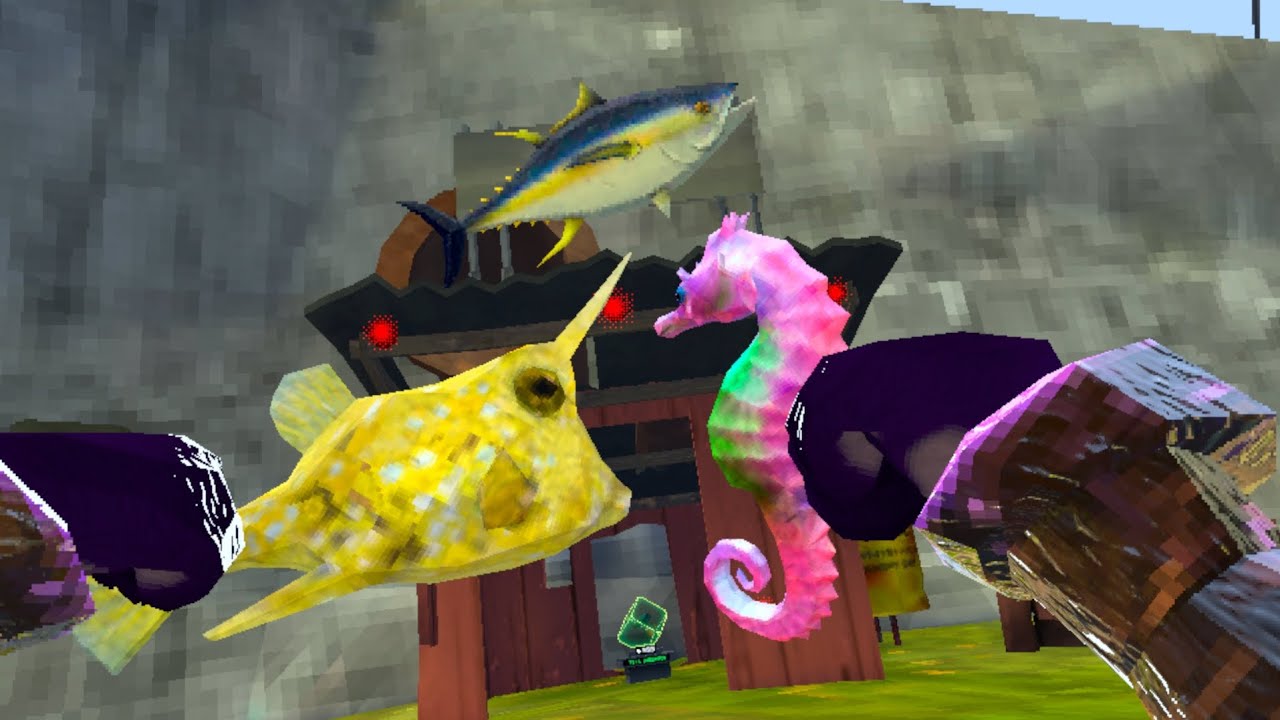 All New Fish & 🎒 &Dagger in #animalcompany #vr (ANIMAL COMPANY VR) 