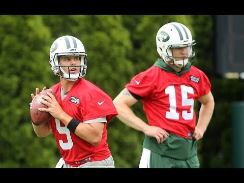 Jets quarterback competition looking just how they planned it