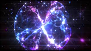 4K Nebula Collision Spin ~ Purple Blue Moving Background ~ AA-vfx ~ Live Wallpaper